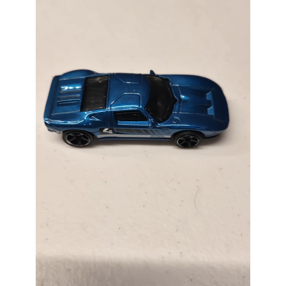 Matchbox 2005 Ford GT Blue, 2004.‎ Mattel Diecast Toy Car  1/62~GB